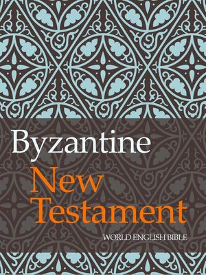 Byzantine New Testament – ebook