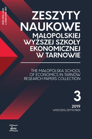 Zeszyty Naukowe Małopolskiej Wyższej Szkoły Ekonomicznej w Tarnowie 3/2019 – ebook