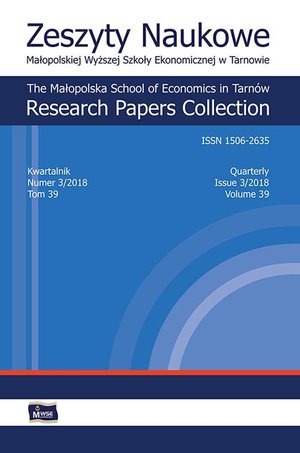 Zeszyty Naukowe Małopolskiej Wyższej Szkoły Ekonomicznej w Tarnowie 3/2018 – ebook