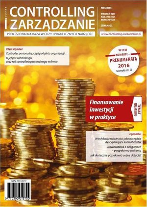Controlling i Zarządzanie (nr 5/2015) – ebook