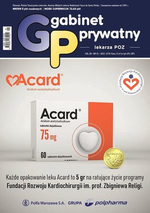 Gabinet Prywatny lekarza POZ 1/2021 – ebook