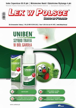 Lek w Polsce 1/2019: czasopismo dla farmaceutów i lekarzy – ebook