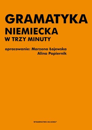 Gramatyka niemiecka w trzy minuty – ebook