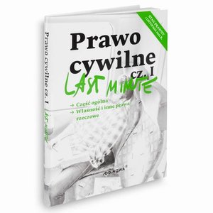 Last Minute Prawo Cywilne Część 1 2021 – ebook