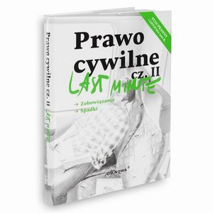 Last Minute Prawo Cywilne Część 2 2021 – ebook