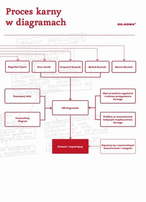 Prawo w diagramach. Proces Karny – ebook