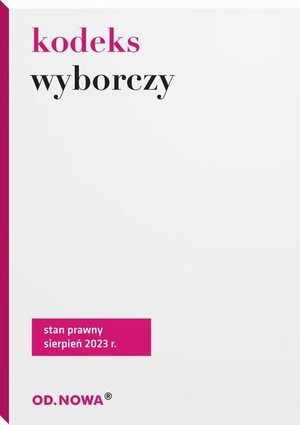 Kodeks Wyborczy – ebook