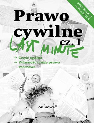 Last minute. Prawo cywilne cz1 – ebook