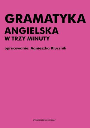 Gramatyka angielska w trzy minuty – ebook