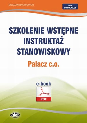Szkolenie wstępne Instruktaż stanowiskowy Palacz c.o. – ebook
