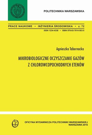 Mikrobiologiczne oczyszczanie gazów z chlorowcopochodnych etenów – ebook