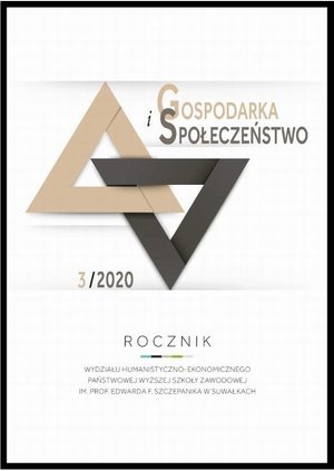 Gospodarka i Społeczeństwo. Rocznik Wydziału Humanistyczno-Ekonomicznego Państwowej Wyższej Szkoły Zawodowej im. prof. Edwarda F. Szczepanika w Suwałkach 3/2020 – ebook