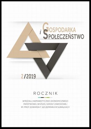 Gospodarka i Społeczeństwo. Rocznik Wydziału Humanistyczno-Ekonomicznego Państwowej Wyższej Szkoły Zawodowej im. prof. Edwarda F. Szczepanika w Suwałkach 2/1019 – ebook
