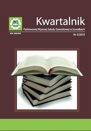 Kwartalnik Państwowej Wyższej Szkoły Zawodowej w Suwałkach nr 3/2010 – ebook