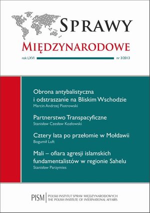 Sprawy Międzynarodowe 3/2013 – ebook