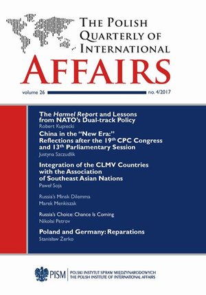 The Polish Quarterly of International Affairs 4/2017 – ebook