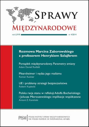 Sprawy Międzynarodowe 4/2014 – ebook
