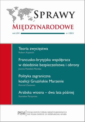 Sprawy Międzynarodowe 1/2013 – ebook