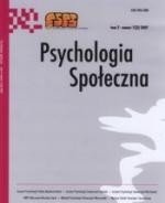 Psychologia Społeczna nr 1(1)/2006 – ebook