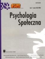 Psychologia Społeczna nr 2(4)/2007 – ebook