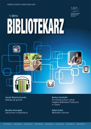 Bibliotekarz 1/2016 – ebook