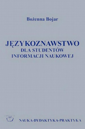 Językoznawstwo dla studentów informacji naukowej – ebook