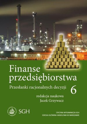 Finanse przedsiębiorstwa 6. Przesłanki racjonalnych decyzji – ebook