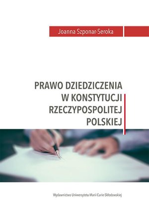 Prawo dziedziczenia w Konstytucji Rzeczypospolitej Polskiej – ebook