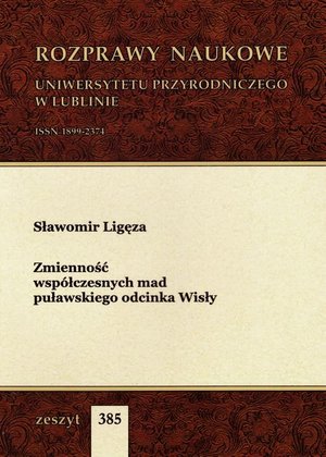 Zmienność współczesnych mad puławskiego odcinka Wisły – ebook