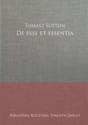 De esse et essentia – ebook