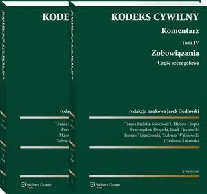 Kodeks cywilny. Komentarz. Tom 4 i 5. Zobowiązania. Część szczegółowa – ebook