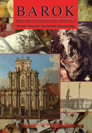 Barok. Historia - Literatura - Sztuka XXXI (61-62) 2024 – ebook