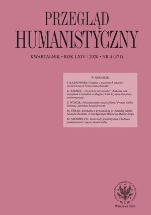 Przegląd Humanistyczny 2020/4 (471) – ebook