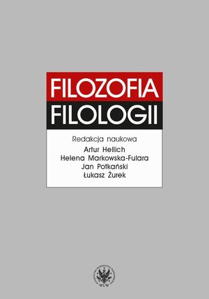 Filozofia filologii – ebook