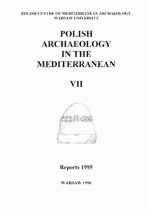 Polish Archaeology in the Mediterranean 7: Reports 1995 – ebook