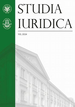 Studia Iuridica, nr 105 – ebook