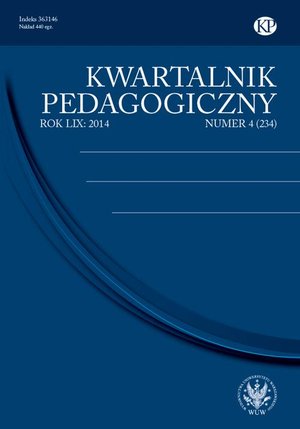 Kwartalnik Pedagogiczny 2014/4 (234) – ebook