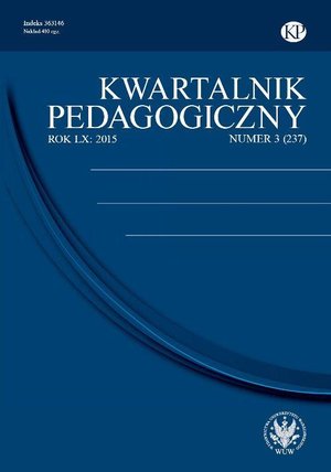 Kwartalnik Pedagogiczny 2015/3 (237) – ebook