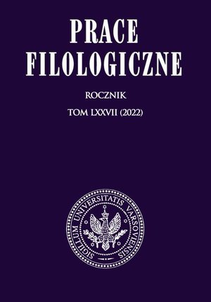 Prace Filologiczne LXXVII – ebook