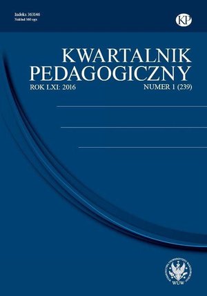 Kwartalnik Pedagogiczny 2016/1 (239) – ebook