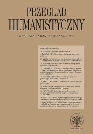 Przegląd Humanistyczny 2016/3 (454) – ebook