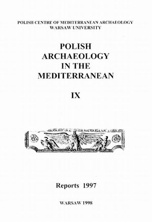 Polish Archaeology in the Mediterranean 9: Reports 1997 – ebook
