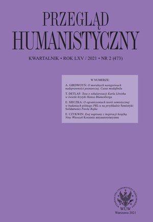 Przegląd Humanistyczny 2021/2 (473) – ebook