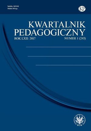 Kwartalnik Pedagogiczny 2017/1 (243) Filozofia a pedagogika. Polisemiczność źródeł, kontekstów i granic – ebook