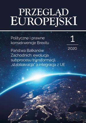 Przegląd Europejski 2020/1 – ebook