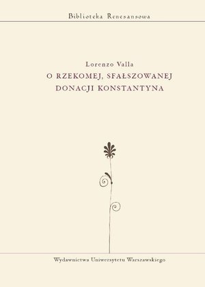 O rzekomej, sfałszowanej donacji Konstantyna – ebook
