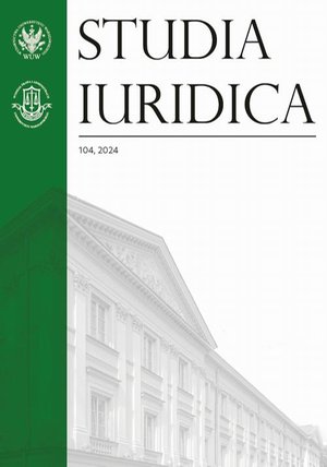 Studia Iuridica, nr 104 – ebook