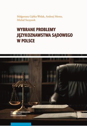 Wybrane problemy językoznawstwa sądowego w Polsce – ebook