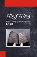 Tekstura. Rocznik filologiczno-kulturoznawczy 1/2010 – ebook