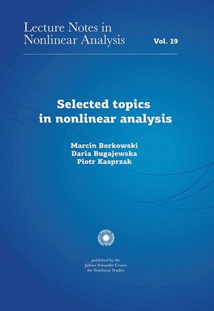 Selected topics in nonlinear analysis – ebook